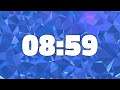 8 MINUTES AND 59 SECONDS TIMER COUNTDOWN [539 seconds - 8:59]