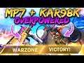 COD WARZONE KAR98 & MP7 "HE'S CHEATING" OVERPOWERED LOADOUT! (Modern Warfare: Warzone)