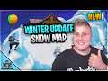 Fortnite SNOW MAP Winter Update Best time of the Year