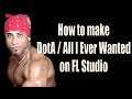 How to make Ricardo Milos song: DotA on FL Studio (Free .FLP) EZ PZ