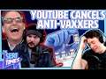 Jimmy Dore and Tim Pool just want to "Have A Conversation" about FALSE INFORMATION! (Anti-Vax Ban!)