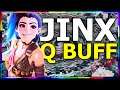 JINX Q BUFF PATCH 11.3 - League Of Legends! Let's Talk Jinx 218