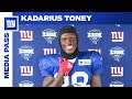Kadarius Toney: 'I'm excited. I'm ready to play' | New York Giants