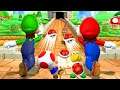 Mario Party 9 Minigames em Português Brasil Desenhos - Mario vs Peach vs Toad vs Koopa - JOGO #03