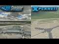 MSFS 2020 VS XPLANE 11 AIRPORT GRAPHICS COMPARISON