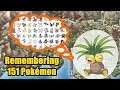 Naming the first 151 Pokémon in 12 Minutes (Sporcle)
