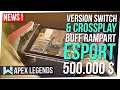 News Apex : Version Switch, Buff Rampart, Esport & Modification de Map !