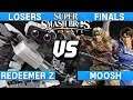 Smash Ultimate Tournament Losers Finals - Redeemer Z (ROB) vs Moosh (Simon / Richter) - S@LT