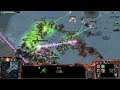 Starcraft 2 - Arcade - Direct Strike - 3vs3 - Zerg - Commentating - #245