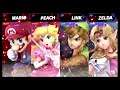 Super Smash Bros Ultimate Amiibo Fights – Request #17131 Mario & Peach vs Link & Zelda