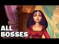 Tangled (video game)【ALL BOSSES】