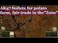 Tunguska The Visitation gameplay - Beta - The Sewers and Church rifle - Attacking the potato farm