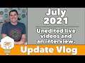 Update July '21 - Live video feedback, an interview, and more!