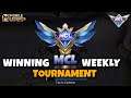 WINNING MCL WEEKLY TOURNAMENT (FT. SQUAD) | MLBB #mobilelegends #mlbbcreatorcamp #fixed