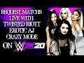WWE 2K20 REQUEST MATCHS LIVE WITH TWISTED RIOTT,EXOTIC AJ & CRAZY MODE