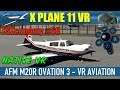 X Plane 11 Native VR FSEconomy #60 AFM M20R Ovation 3 Oculus Rift
