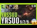 Yassuo - Yasuo vs. Kai'Sa ADC - Patch 9.10 NA Ranked | EPIC