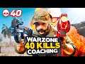 40 KILLS with *NEW* BEST SMG in WARZONE! (Modern Warfare Warzone Coaching)