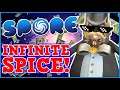Becoming A GOD IN SPORE - Breaking The Spore Economy With INFINITE SPICE Is Perfectly Balanced