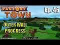 Castle Factory Town Ep46 | Outer Wall & Fire Crystals |  Gameplay, Lets Play