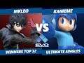 EVO 2019 - MkLeo (Joker) Vs. Kameme (Mega Man) SSBU Smash Ultimate Tournament