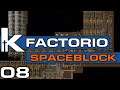 Factorio Spaceblock - Ep 08 | Red and Green Science Setups | Modded Factorio 0.18