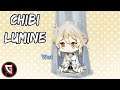 Genshin Impact - Chibi Lumine Animations #shorts