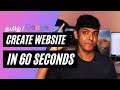 How to Create a Website for Free on Google Sites | in 60 Seconds | Tamil | GamerXTC
