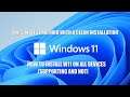How to install Windows 11 Release version, without TPM support and Secure Boot