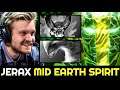 JERAX Unexpected Mid Earth Spirit vs Pugna — Situational Build