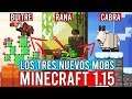 Los tres NUEVOS MOBS de Minecraft 1.15