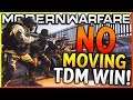 MODERN WARFARE - "STATIONARY ONLY TEAM DEATHMATCH WIN!" - Team Challenge #3 (MW No Moving TDM Win)