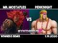 Mr. Mostafles (Akuma) vs PenKnight (Alex) | SFV Winners Semis | Synthwave X #17