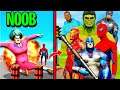 Noob Vs Pro Vs Hacker In Prankster 3d, Squad Game Challenge