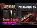 POI Spotlight 05 Sewer Layout by Evilracc0on | 7 Days To Die