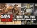 RED DEAD ONLINE - NEW WEAPONS, CLOTHES, GAME MODES, RACING, AND MORE - 1ST OFFICIAL TITLE UPDATE!