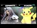 Super Smash Bros Ultimate Amiibo Fights – Sephiroth & Co #238 Sephiroth vs Pikachu