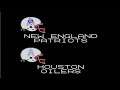 Tecmo Super Bowl (NES) (Season Mode) Week #4: Patriots @ Oilers