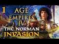 THE NORMAN CONQUEST OF ENGLAND! Age of Empires IV - Norman Campaign Gameplay #1