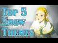 Top 5 Legend of Zelda Snow themes