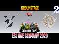 Vikin.gg vs Ninjas in Pyjamas Game 2 | Bo3 | Group Stage ESL ONE Germany 2020 | DOTA 2 LIVE