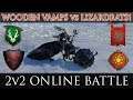 WOODEN VAMPS vs LIZARDRATS! - 2v2 Online Battle | Total War: Warhammer 2