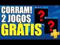 CORRAM! 2 NOVOS JOGOS GRÁTIS PRA JOGAR AGORA NO PS4!