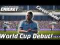 CRICKET 19 WORLD CUP DEBUT! | CRICKET 19 Gameplay and talks about our own Cricket 22 Career mode!