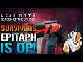 Destiny 2: Survivor's Epitaph Is OP! How To Get This AMAZING PISTOL! (Season Of The Splicer)