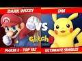 Glitch 8 SSBU - MVG I Dark Wizzy (Mario) Vs. Sinai I DM (Pikachu) Smash Ultimate Tournament Top 192
