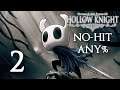 Hollow Knight No-Hit Any% #2: Bajando el PB #hollowknight