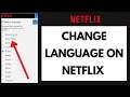 How to Change Language on Netflix | Change Netflix Language (2021)