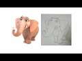 How To Draw Trunk From Jungle Beat Movie. Lets draw Trunk