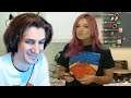 Malena tries to name the funniest girl on twitch... xQc Reacts to Livestream FAILS!